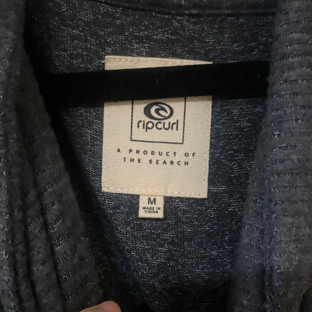 NWT Rip Curl Dark Gray marble Cosy Roll Neck. Size Medium - Picture 3 of 7